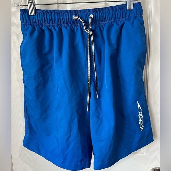 Speedo Mems Blue Swim Trunks Size S - Picture 1 of 5